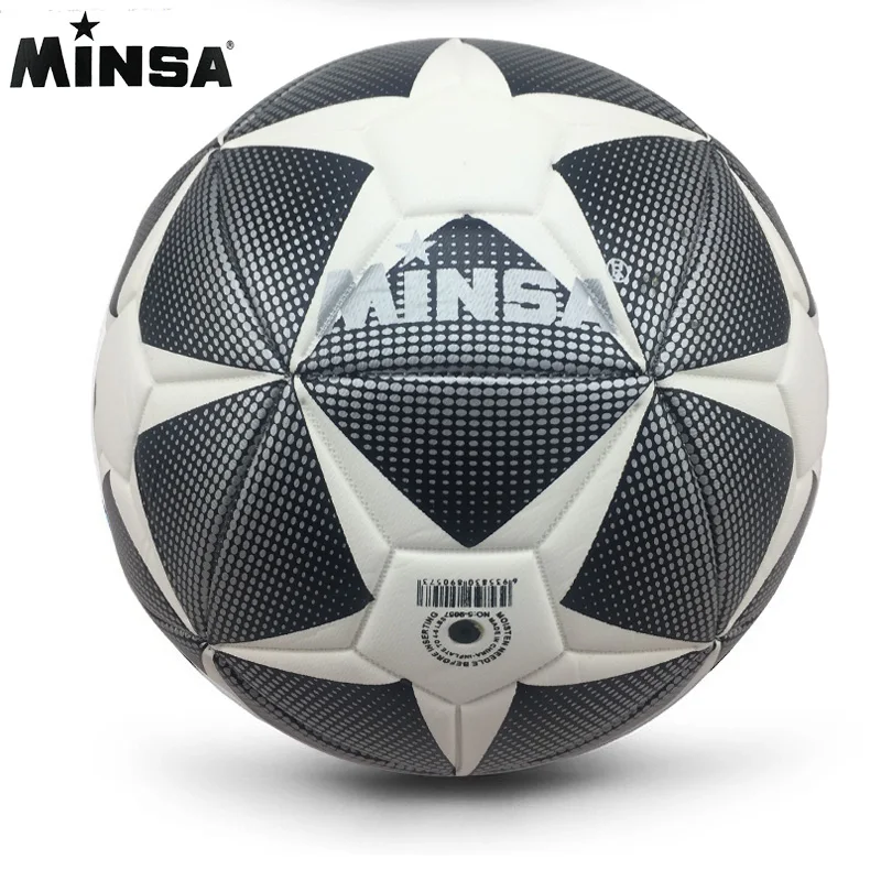 Новый бренд MINSA высококачественный A + стандартный футбольный мяч тренировочный