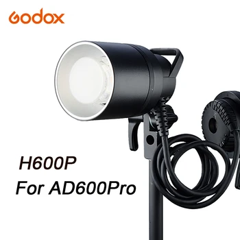 

Godox H600P Flash Head Bowens Mount Off-flash Handheld Extension Head for Godox WITSTRO AD600Pro AD600 Pro TTL Flash Strobe