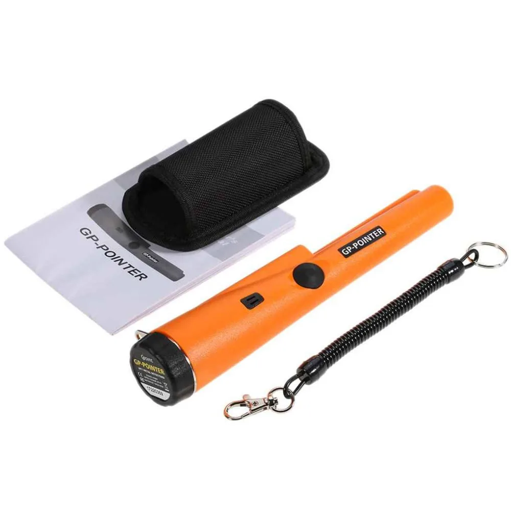

Sensitive GP-pointer Metal Detector Handheld Pinpointing Metal Finder Waterproof Gold Hunter with 360 Area Detection