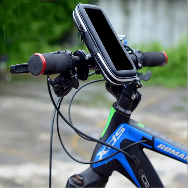Bike Bicycle Phone Bag Rainproof Touch Screen Cell Phone Holder Bicycle