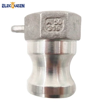 

New Stainless 316 Camlock Coupling A Type 1/2" Female NPT Wrench Type Fast Joint