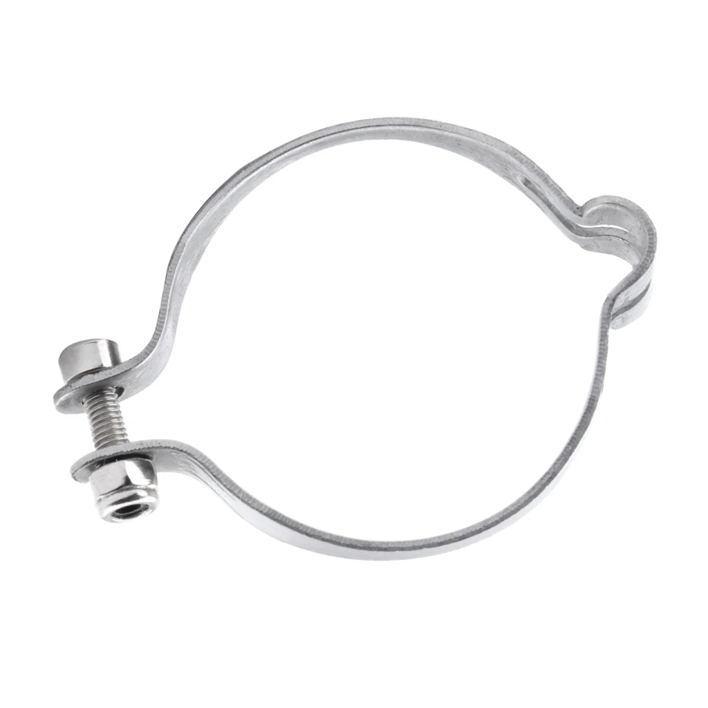 Lot 3Pcs Classic Stainless Steel Vintage Clamp On Top Tube Brake Cable Guide Clip 34.9mm for Brake Cable Housing