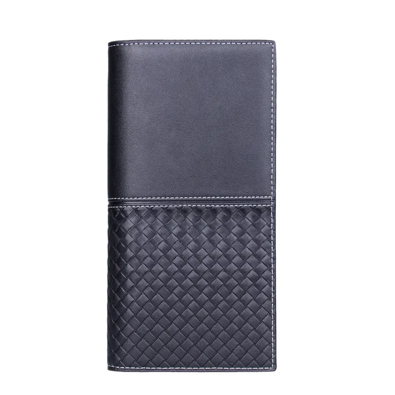 

New Man Long Wallet PU Leather Money Bag Big Capacity Thin Coin Purse Coin Card Holder Fashion 2019 Quality Male Handbags