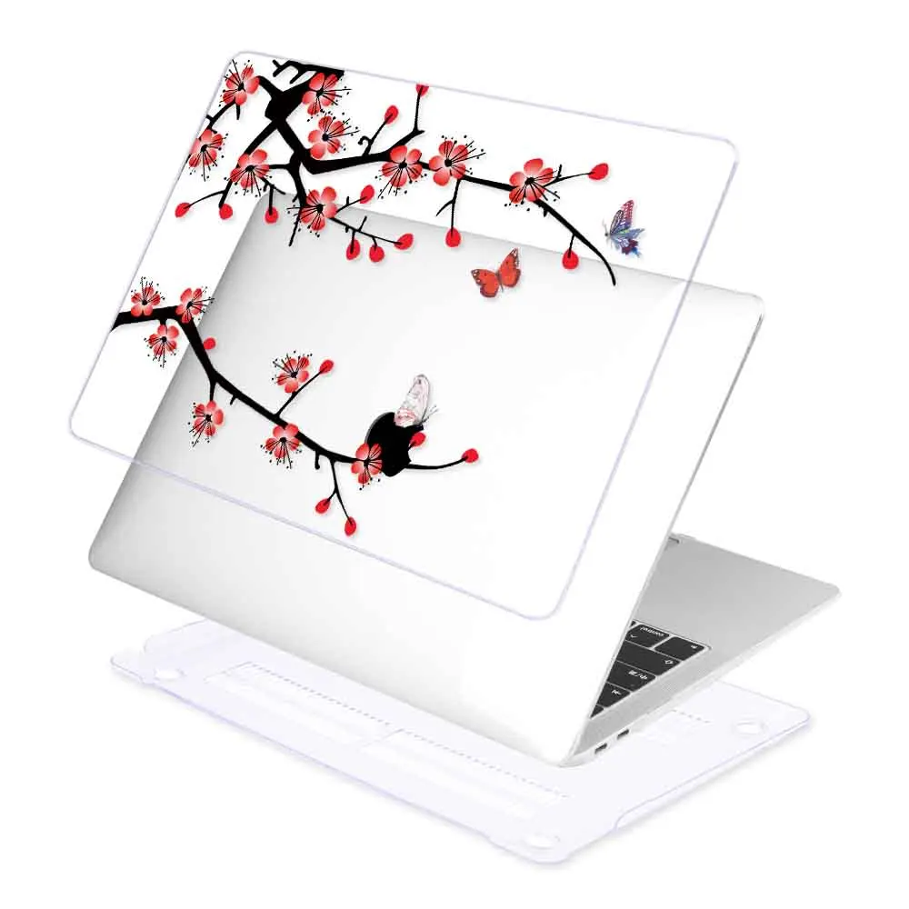 Для Apple MacBook Pro 13 15 дюймов Чехол A1989 A1990 Air 13 дюймов A1932 A1466 чехол для ноутбука с цветочным принтом Жесткий Чехол для клавиатуры - Цвет: Z388