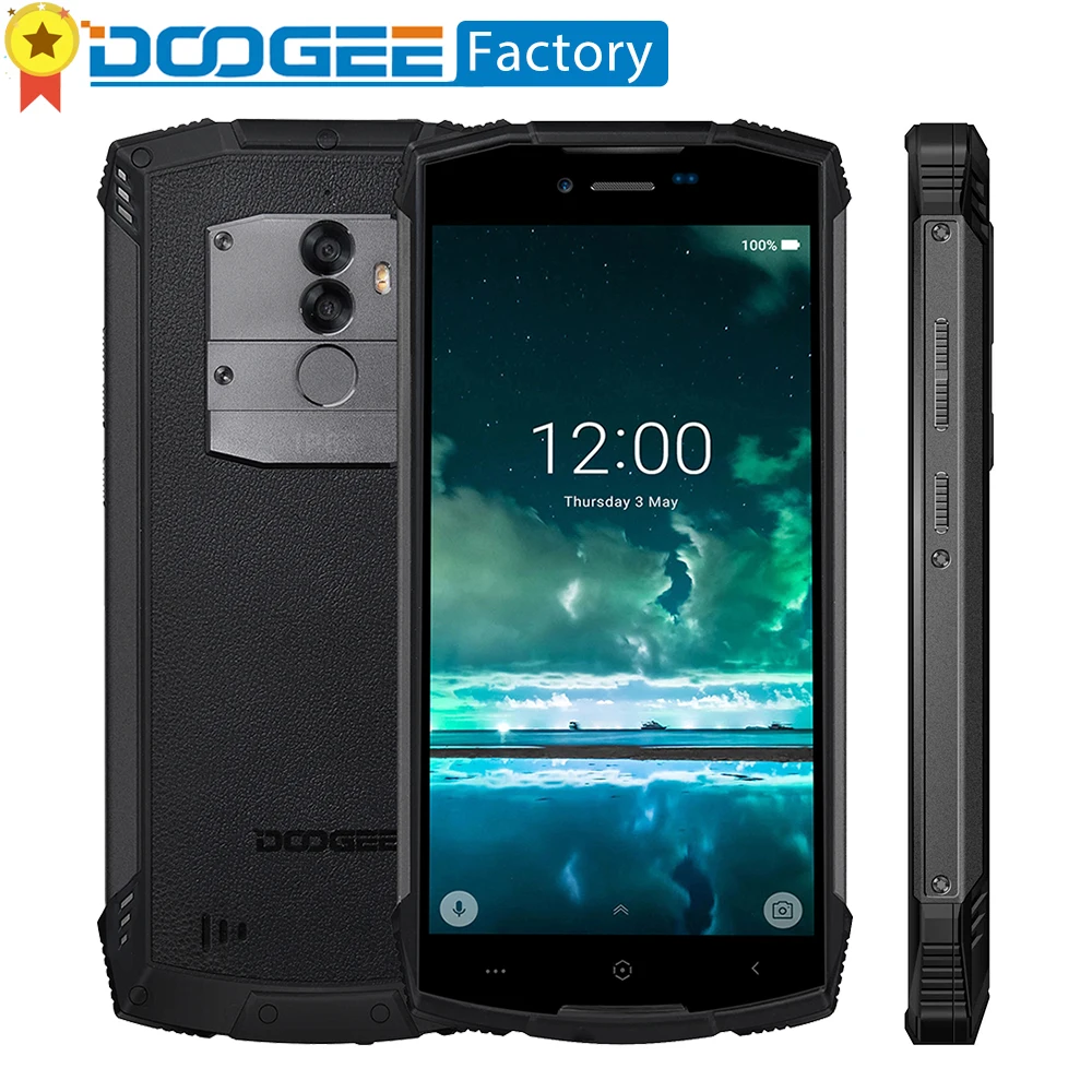 

DOOGEE S55 Lite Android 8.1 5.5" HD 18:9 Smartphone 5500mAh IP68 waterproof 2GB+16GB mobile phone 13.0MP+5MP 4G LTE cell phone