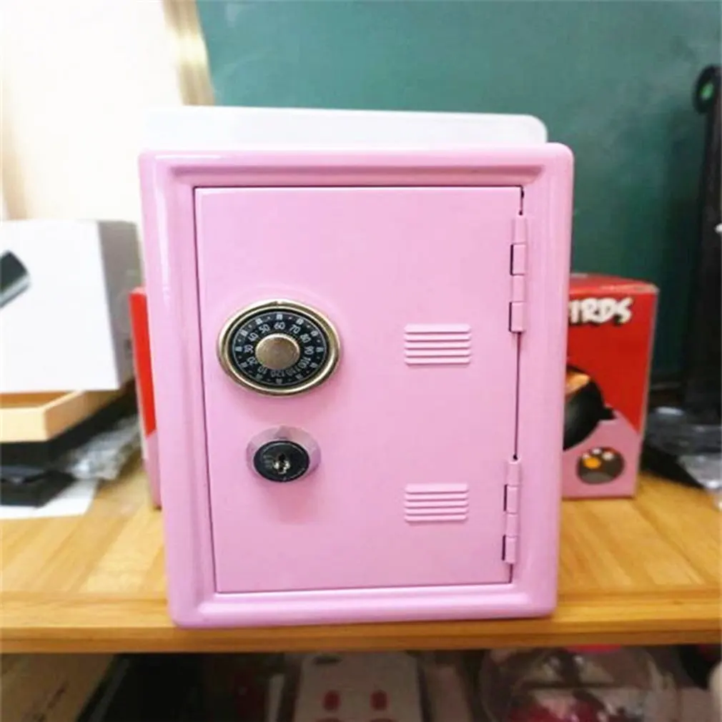 Buy Mini Cute Money Bank Saving Box with Key Metal