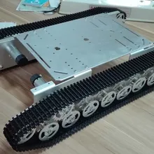 T800 4WD металлической стене-E танк трек Caterpillar шасси алюминиевый сплав