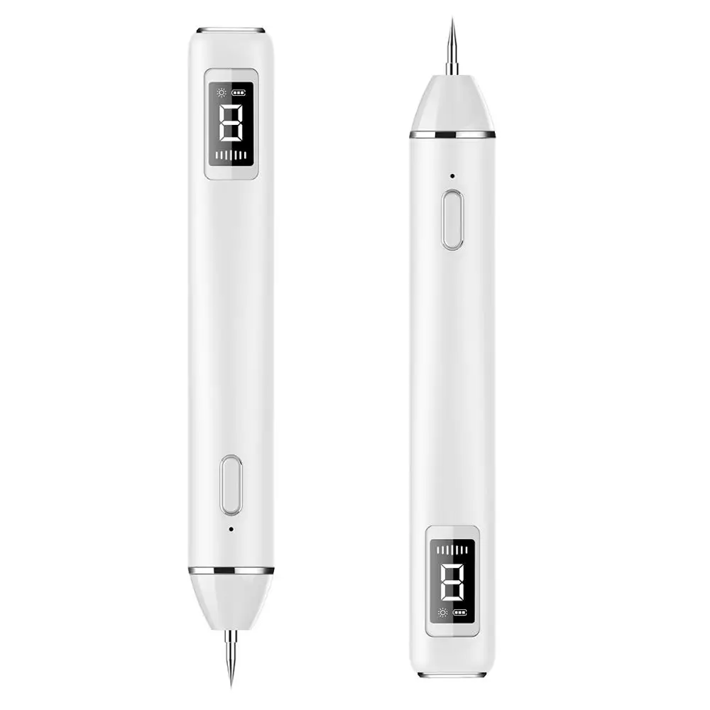 Best Mole Removal Pen, LCD Laser Plasma Pen machine Wart Remover Mole Tattoo Remover Machine Skin Tag Removal Spot Pore Cleaner Tools