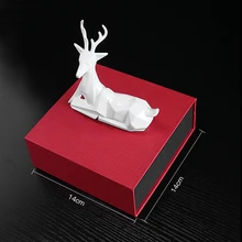 1 шт. персональный творческий автомобиль украшения с оленями украшения подарок на день рождения Рождество Празднование день