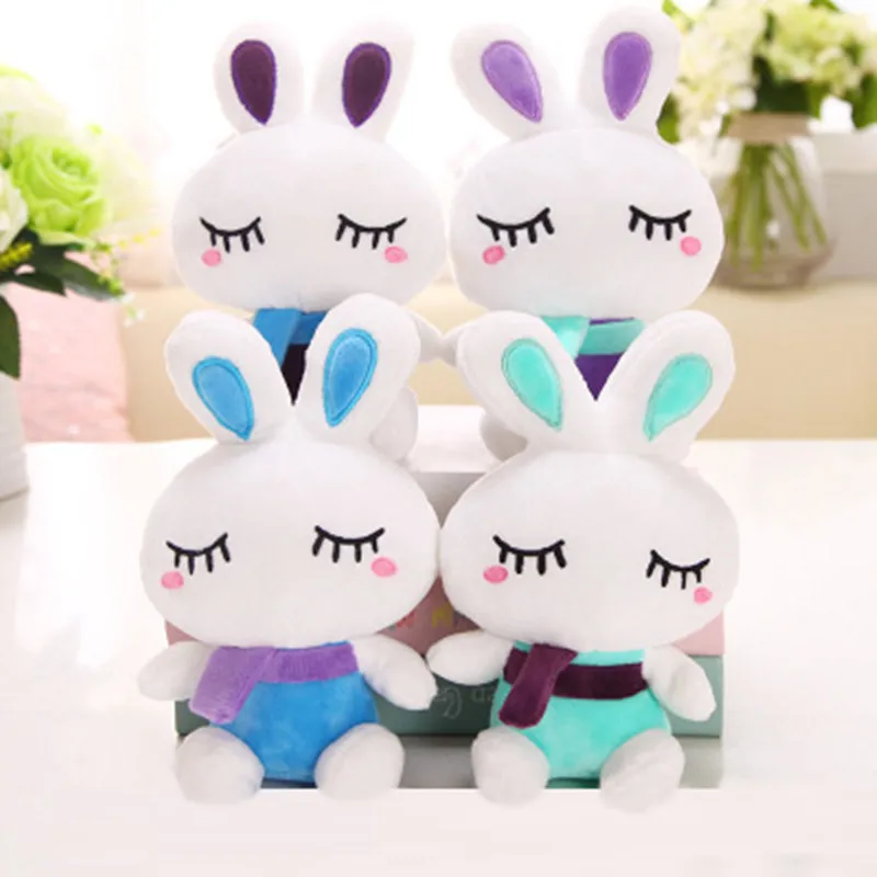 23cm plush rabbit doll sleepy eyes rabbit Small and delicate gift