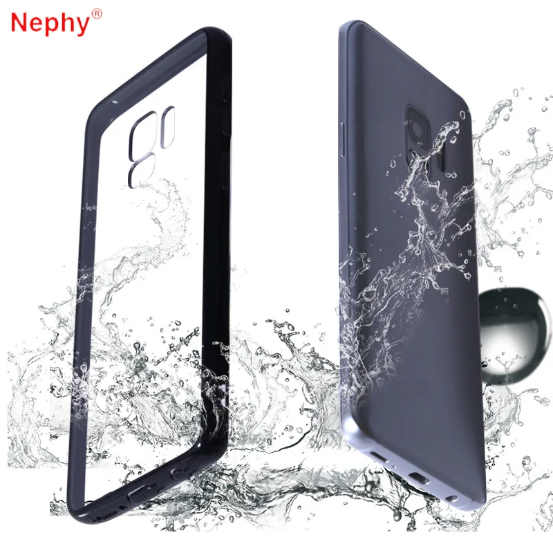 

Clear Silicone +Acrylic Plastic Case for Samsung Galaxy S10 Plus Lite S10E A10 A30 A50 A7 Cell Phone Ultra thin Shockproof Cover