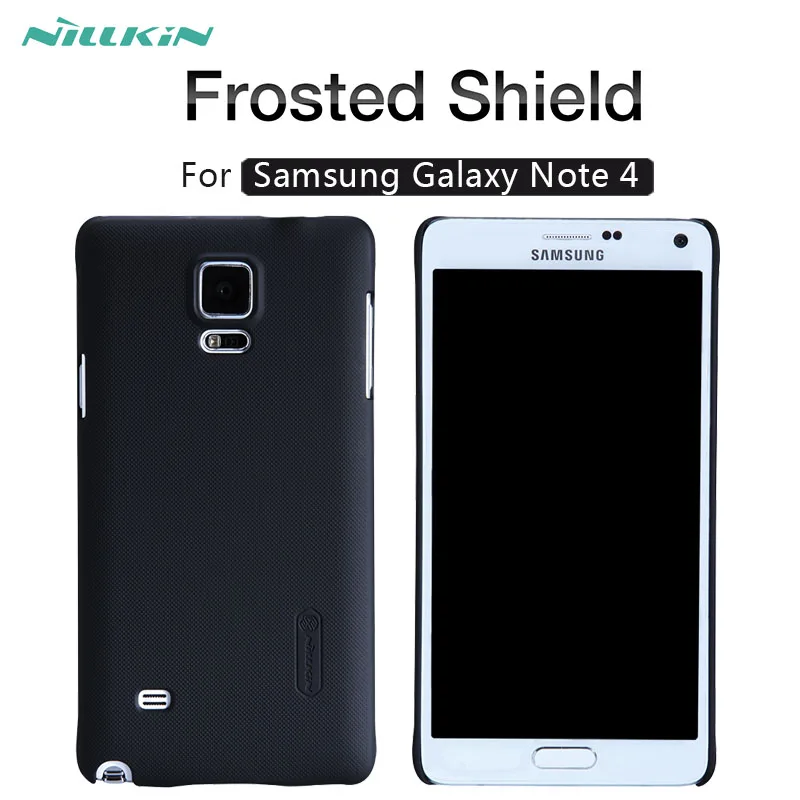 

For Samsung galaxy Note 4 case NILLKIN Frosted Shield matte hard back cover case for Samsung galaxy Note4