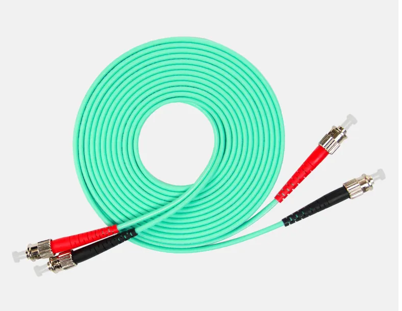 

5 Meters ST-ST Fiber Optic Cable 10G MultiMode Duplex Patch Cord OM3 50/125