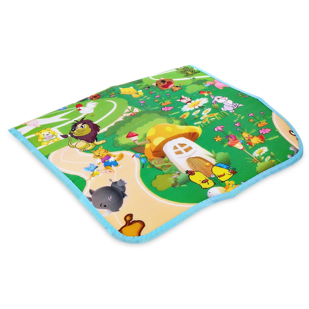 110 x 70cm Baby Kids Soft Foam Toddler Playmat Crawling Mat Blanket