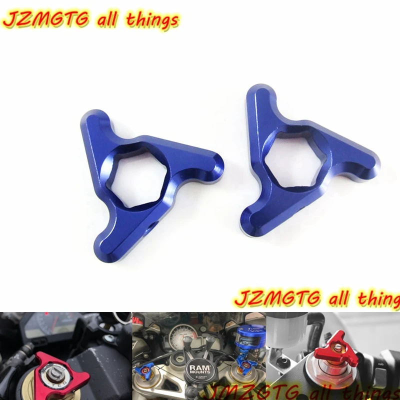 

CNC Front Fork Preload Adjusters For SUZUKI GSXR600 GSXR750 GSX650F