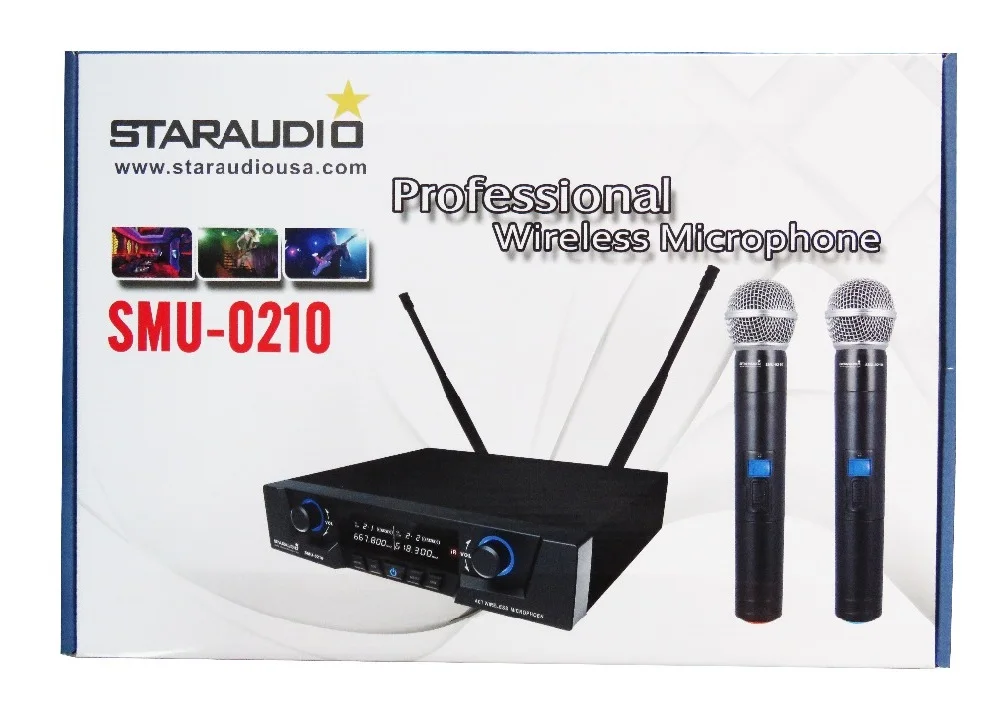 Staraudio PRO DJ этап КТВ 10 канал USB Bluetooth MP3 смеситель W/2ch UHF Беспроводной ИК MIC Системы SMX -10 00b