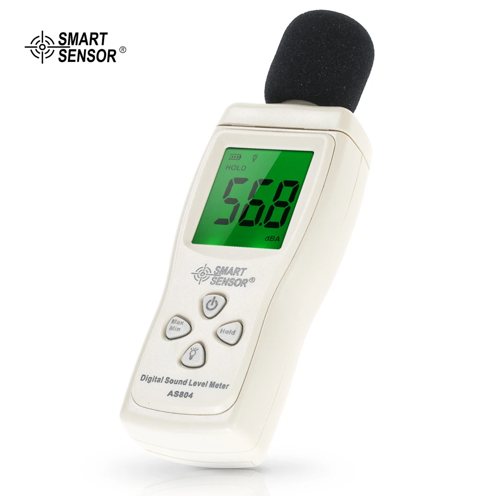 

Mini Digital Sound Level Meter 30-130dB Decibel Meter LCD Display Sound Level Meters Environment Noise Measuring Instrument