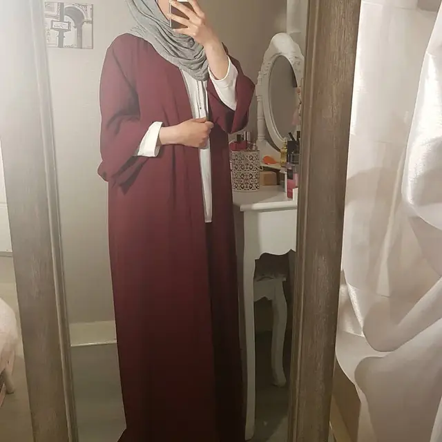 Women Abaya Dubai Bolero Caftan Bangladesh Turkish Muslim Robe Kimono ...