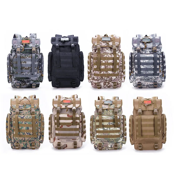 

Both shoulders Mountaineering bag Tactical backpack Cycling knapsack on foot The special arms Tourism Camp camouflage outdoors