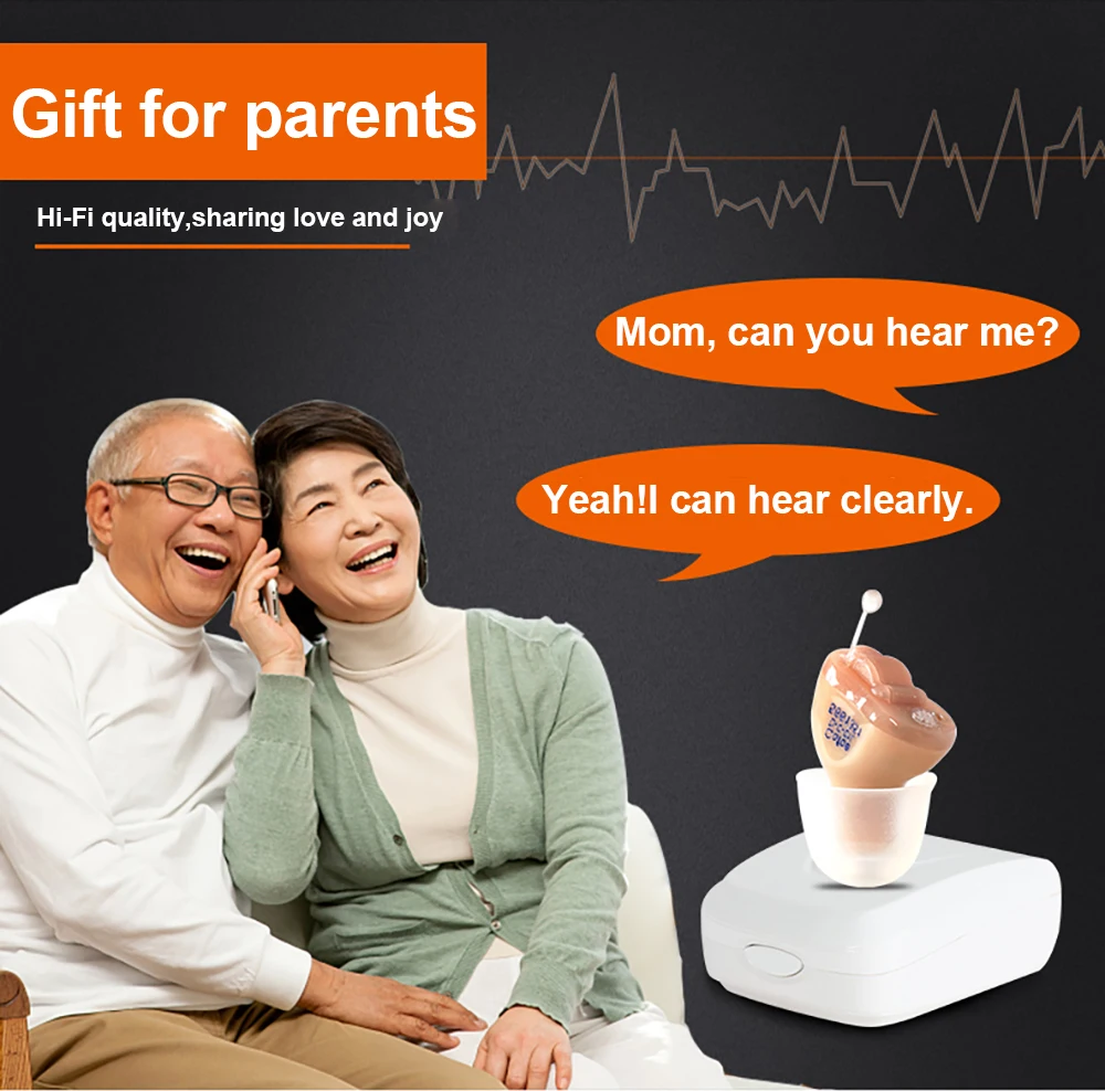 Cofoe Invisible Hearing Aid Aids Enhancer Portable inner Ear Best Sound Amplifier Hearing Assistance Device FREE A10 Battery