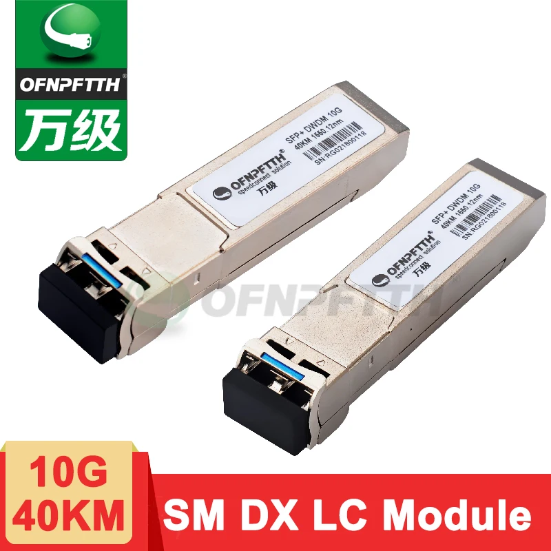 10G SFP оптические модули трансивера DWDM 40KM одномодовые LC двойные волокна|Детали