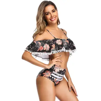 

NIDALEE Sexy Bikini Set Swimsuit Women Bikini Two-Pieces Swimwear Net Yarn Sling Low Waist Hard Pack Beach Swimming Bath Suit