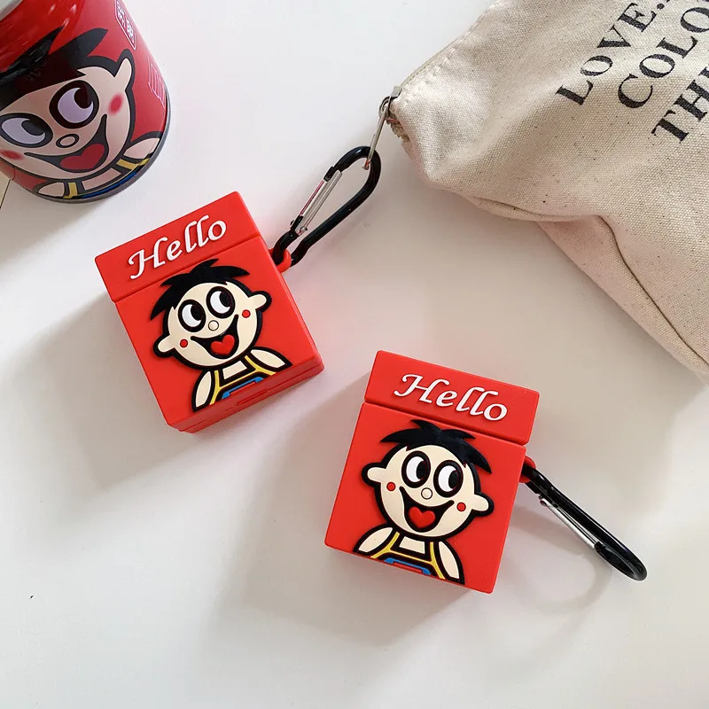 

Super Kawaii Japanese Cartoon Soft Silicone Bluetooth Wireless Earphone Cases For Apple AirPods Silicone Cover