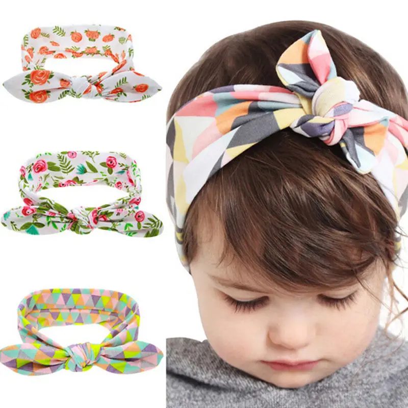 

2017 Toddler Kids Girl Infant Baby Headband Bow Flower Hair Band Accessories Headwear
