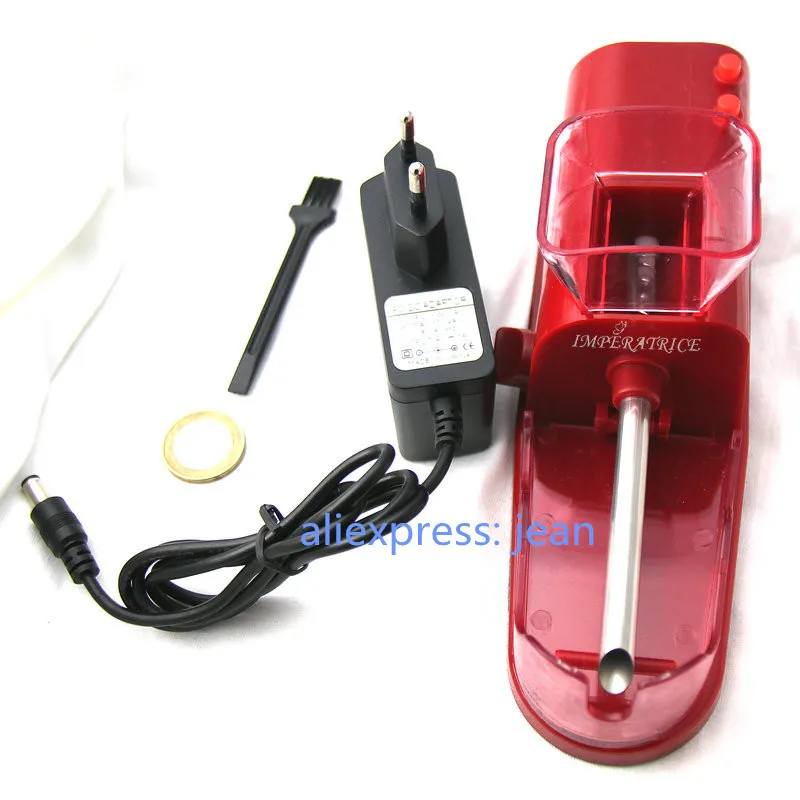 Cigarette Rolling Machine electric Red rolling filters pappers tabac