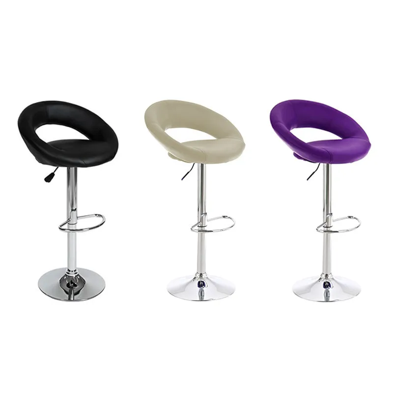 

DOORSACCERY 3Colors Bar Chair PU Leather Stool Kitchen Breakfast Bar Stool Swivel Bar Chair Free Shipping in DE FR HWC