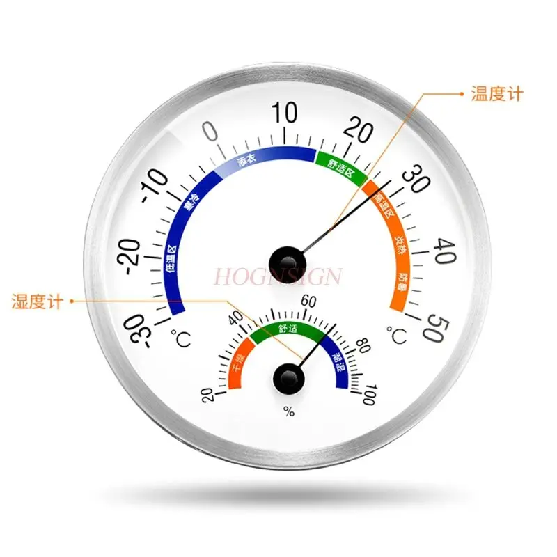 

Household Thermometers Indoor High Precision Pharmacy Thermometer And Hygrometer Laboratory Warehouse Industrial Thermograph