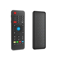 Беспроводная воздушная мышь 2,4G, ИК-клавиатура с сенсорной панелью, микро USB перезаряжаемая ТВ-мышь с управлением