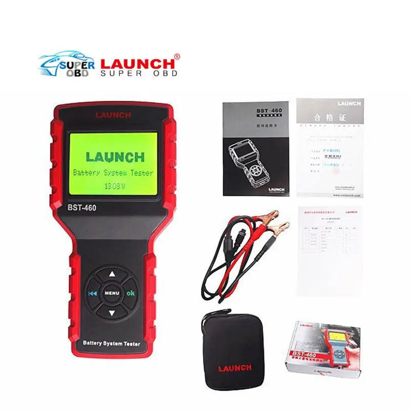 

Best Quality 100% Original Professional Battery diagnostic tool BST-460 Battery Tester Multi-language BST460 car Cranking Test