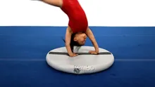 GA057 Free shipping 3ft Dia Inflatable Amazing Gym Hot Spots and Hot Block,Inflatable Fitness Equipment,air mat for gym