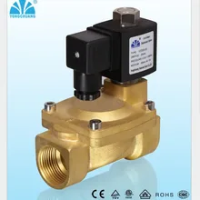 YCD12 нормально открытый N/O 2Way, пилотный Соленоидный клапан AC 110 V DN15 мм электромагнитный клапан