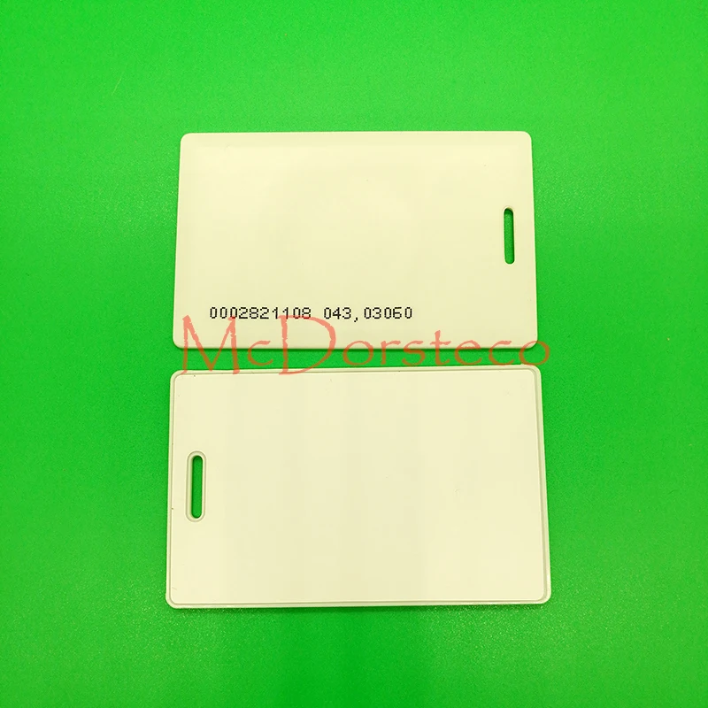 10 шт. TK4100 только для чтения 125 кГц RFID ID карты 1,8 мм толщина Карточки контроля доступа ключ доступа только в том случае