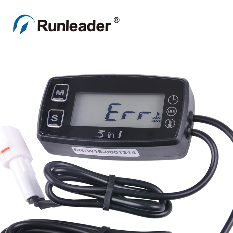 

TS003 PT100 -20 +300 temp sensor meter thermometer voltmeter for dirt bike snowmobile chain saws pit bike dirt bike motocross