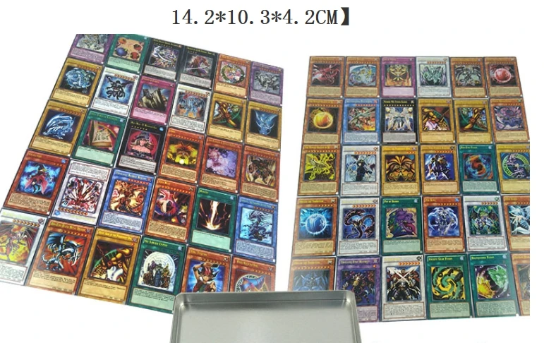 60 шт/ансамбль Yugioh Редкие флэш-карты Yu Gi Oh Jeu Papier Cartes Enfants Jouets Fille GARCON коллекция Yu-Gi-Oh Cart