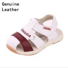 super quality 1 pair genuine leather BOY Children Sandals Orthopedic shoes, Kids/child’s Summer Shoes