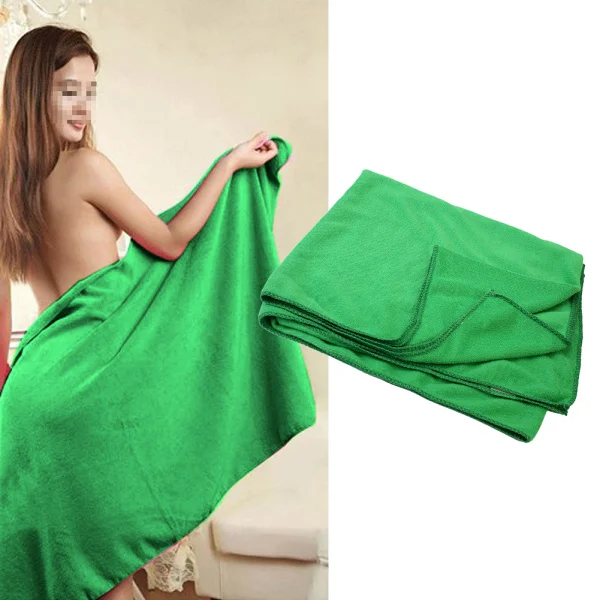 Absorbent Soft Microfiber Bath Towel Fast Drying Beach Towels Swimwear