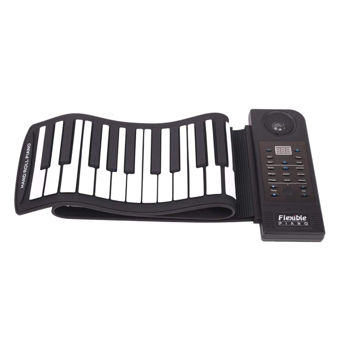 Professional Folding Portable Keyboard Piano 88 Keys 128 Tones Digital