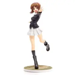 Действие аниме Nishizumi Miho обувь для девочек und Panzer игрушечная фигурка-модель подарок роспись коллекция дети мультфильм подарок