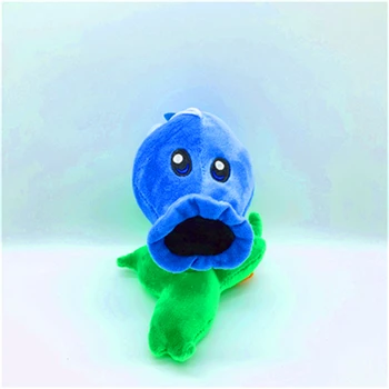 

15cm New Nice Plants Vs Zombies Soft Plush Pp Cotton Snow Pea Toys for Baby Kids Gifts