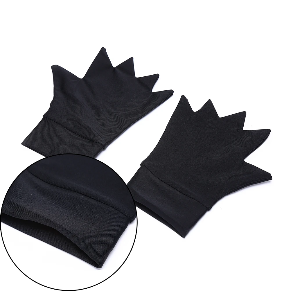1 пара черных магнитотерапевтических перчаток без пальцев, для облегчения боли при артрите, для лечения суставов, подтяжки, поддерживает
