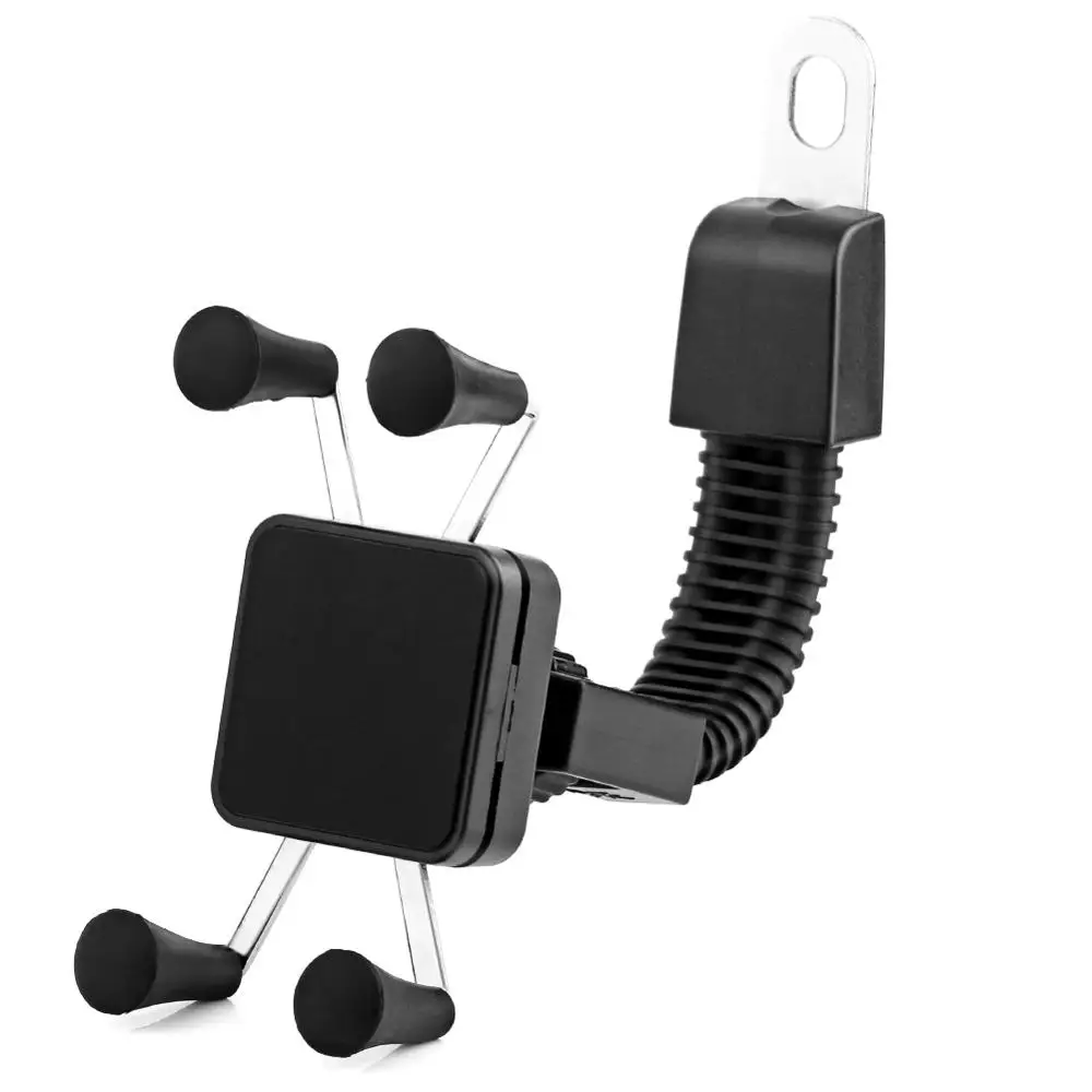 Motorcycle Holder Держатель для телефона на велосипед, мотоцикл, универсальный антискользящий держатель для телефона, держатель для телефона, gps и т. д - Цвет: Motorcycle Holder