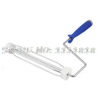 

10" Removing Dust Sticky Cage Roller Frame Handle Blue