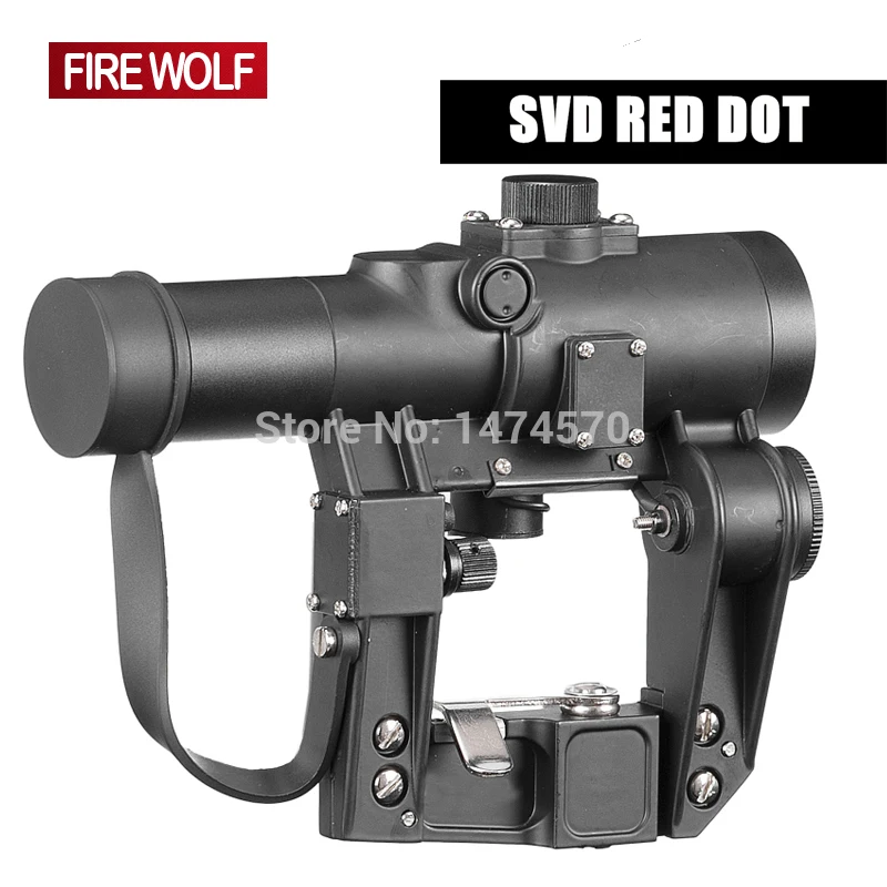 

Recoil Resistant Svd Red dot scope SVD 1x24 Scope For Hunting