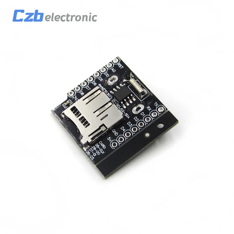Real Time Clock Data Log Logger Shield for WEMOS D1 Mini With Micro SD +RTC DS1307 Clock For Arduino Raspberry (2)