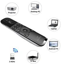 Rii Mini i7 2,4G Беспроводной дистанционного Управление Fly Air Мышь восприятие движущихся объектов Встроенный 6-Axis для Android ТВ коробка/мини ПК/ноутбук