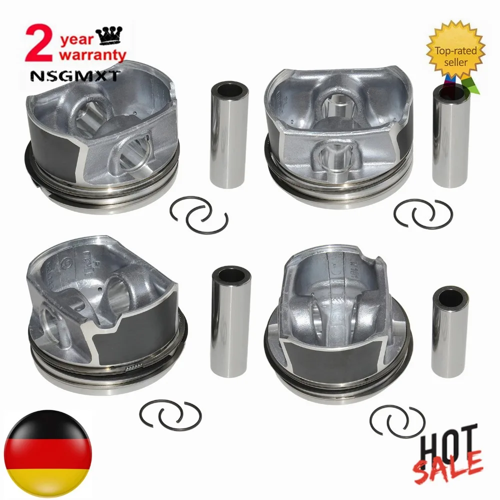 Набор поршней и колец AP01 для VW MKV GTI Passat Jetta AUDI A3 A4 TT A6 Seat ALTEA EXEO Skoda 2 0 TFSI BPY 06D107066C